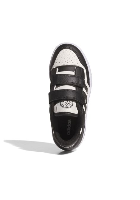 Adidas Rapid Court CF Shoes White Black Kids ADIDAS CORE | Sneakers | JP7654-